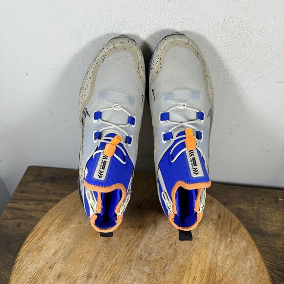 Nike ACG Air Nasu 2 Shoes Mens Size 7.5 Blue Orange Trail Running DD8343-200
